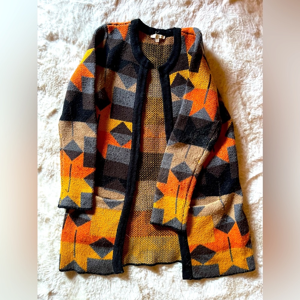 Navajo print Cardigan